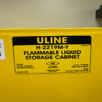 ULINE 90 Gallon Flammable Liquid Storage Cabinet image 0